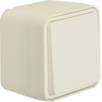 Перемикач IP55, білий, 10АX/250В W.1 Berker 30763502