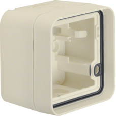 Корпус с рамкой 1Х до зовнішнього монтажу, білий, W.1 Berker 6118913502