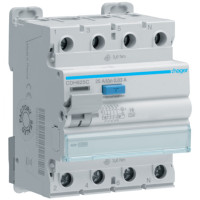 Пристрій захисного відключення ПЗВ 4P, 25A, 30 mA, A-Hi, 10kA, 4м, Hager CDH625C