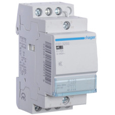 Контактор безшумний 25A, 3НЗ, 230В, 2м Hager ESC326S