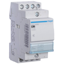 Контактор безшумний 25A, 3НВ+1НЗ, 24В, 2м Hager ESD428S