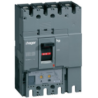 Автоматичний вимикач h400, In=400А, 4п, 50kA, Трег./Мрег. Hager HND401U