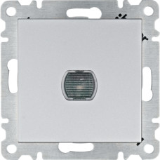 Світлорегулятор нажимний Lumina, срібний, 60-600Вт Hager WL4032
