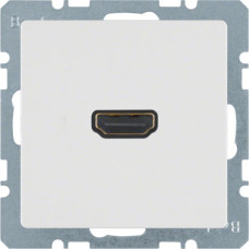 HDMI-розетка, колір пол.білизна, бархатний лак, Q.х Berker 3315426089