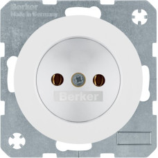 Розетка без з/к, 16А/250В, колір пол.білизна, глянець, R.x Berker 6167032089