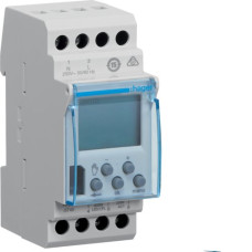 Таймер цифровий тижневий, 1-канал + Bluetooth, запас ходу 5 років, Hager EGN103