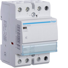 Контактор безшумний 63A, 3НВ, 230В, 3м Hager ESC363S
