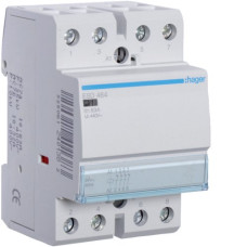 Контактор 63A, 4НЗ, 24В, 3м Hager ESD464