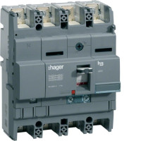 Автоматичний вимикач x250, In=100А, 4п, 40kA, Трег./Мрег. Hager HNB101H