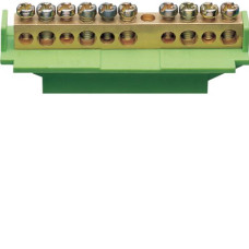 Клема захисна з тримачем 5x16+5x10мм2 Hager KM10B