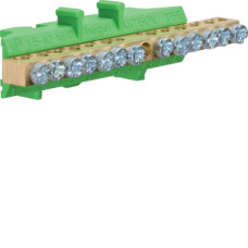 Клема захисна з тримачем 6x16+7x10мм2 Hager KM13E