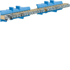 Клема нейтральна з тримачем 1х25+11x16+13x10мм2 Hager KM25N