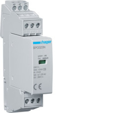 Розрядник (ПЗІП) T3 1P+N Uc 264V In 5kA Up 1.25kV +дод.контакт, Hager SPC203N