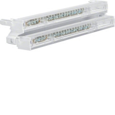 Клемник PE/N, 2x22 по 10х16мм2 і 12х10мм2 Hager KM22A