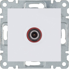 Розетка ТВ Lumina, біла, Hager WL3210