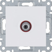 Розетка САТ Lumina, біла, Hager WL3230