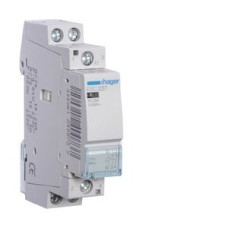 Контактор 25A, 1НВ+1НЗ, 230В, 1м Hager ESC227