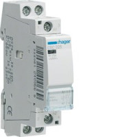Контактор 25A, 2НВ, 230В, 1м Hager ESC225