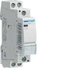 Контактор 25A, 2НВ, 230В, 1м Hager ESC225