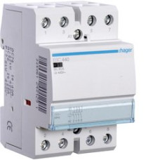 Контактор 40A, 4НВ, 230В, 3м Hager ESC440