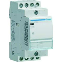 Контактор 25A, 3НВ+1НЗ, 230В, 2м Hager ESC428