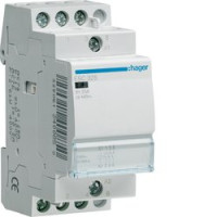 Контактор безшумний 25A, 3НВ, 230В, 2м Hager ESC325S