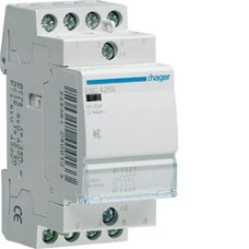 Контактор безшумний 25A, 4НВ, 230В, 2м Hager ESC425S