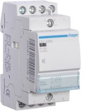 Контактор безшумний 25A, 4НЗ, 230В, 2м Hager ESC426S