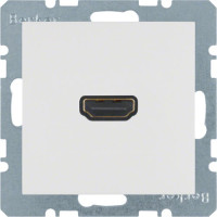 HDMI-розетка, колір пол.білизна, глянець, S.1 Berker 3315428989