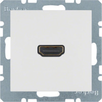 HDMI-розетка, колір пол.білизна, матовий, S.1 Berker 3315421909
