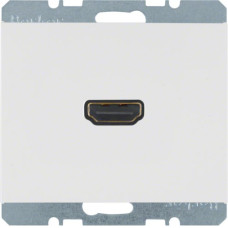 HDMI-розетка, колір пол.білизна, глянець, K.1 Berker 3315427009
