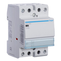 Контактор 63A, 2НВ, 230В, 3м Hager ESC263