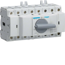 Перемикач трьохпозиційний I-0-II 400/690В, 80А, 4п, 8м Hager HIM408
