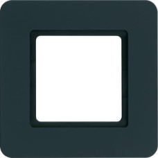 Рамка под LED-модуль 1-постова, колір антрацит, матовий, пластик, Q.7 Berker 10116106