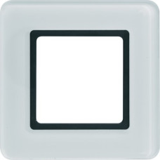 Рамка под LED-модуль 1-постова, колір полярна білизна, глянець, скло, Q.7 Berker 10116179