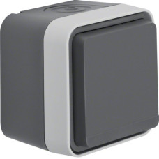 Розетка з з/к IP55, сіра, 16А/250В W.1 Berker 47403515